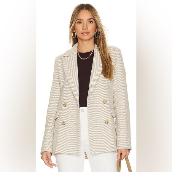 Ena Pelly Lara Wool Blazer Jacket
